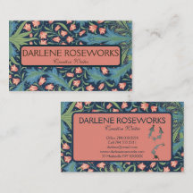 William Morris Bevackra Blommigt Rosa Lily