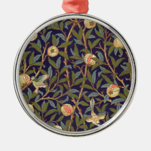 William Morris Bird and Pomegranat Julgransprydnad Metall