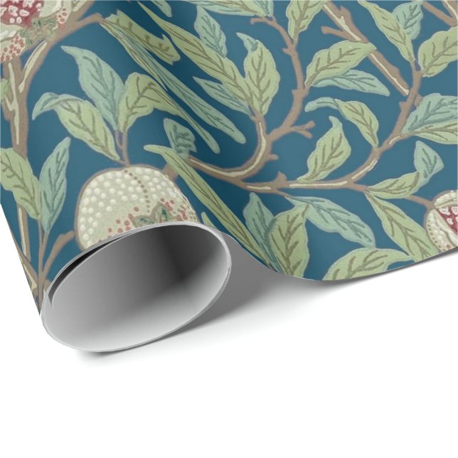 William Morris ’Bird and Pomegranate’ Presentpapper (Rullad Hörn)