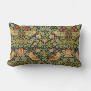 William Morris Bird Mönster Outdoor Lumbarkudde
