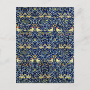 William Morris Bird Mönster Vykort