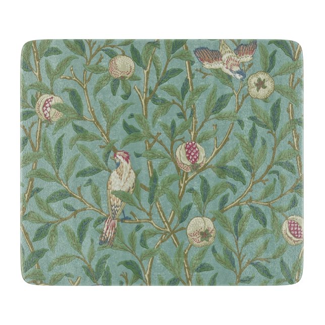 William Morris, Birds and Pommegrenates - Grönt (Framsidan)