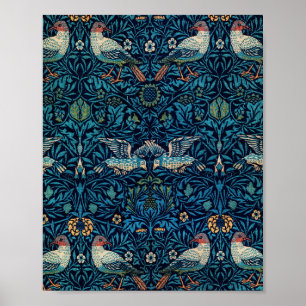 William Morris Birds berömd mönster Poster
