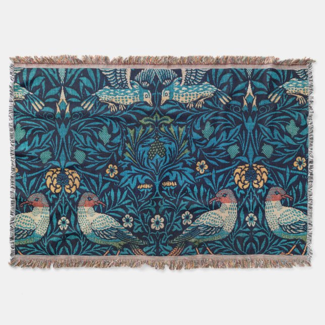 William Morris Birds Filt (Framsidan)
