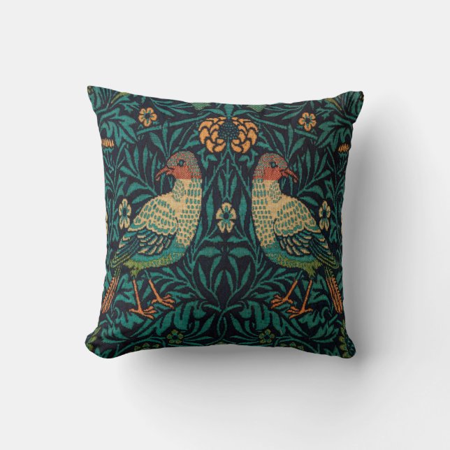 William Morris ’Birds’ Kudde (Framsida)