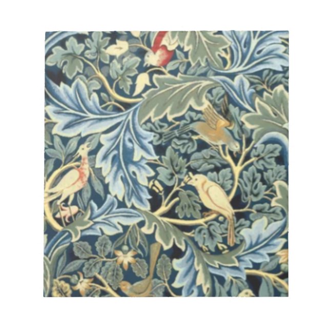 William Morris Birds och Acanthus Anteckningsblock (Framsida)
