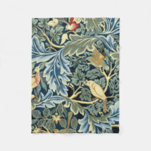 William Morris Birds och Acanthus Fleecefilt