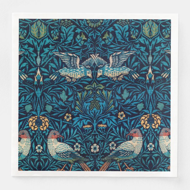 William Morris Birds Pappersservett (Framsida)