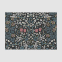 William Morris Blackthorn Blommigt Art nouveau