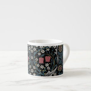 William Morris Blackthorn Blommigt Art nouveau Espressomugg
