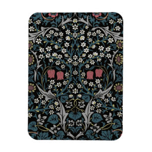William Morris Blackthorn Blommigt Art nouveau Magnet