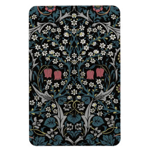 William Morris Blackthorn Blommigt Art nouveau Magnet