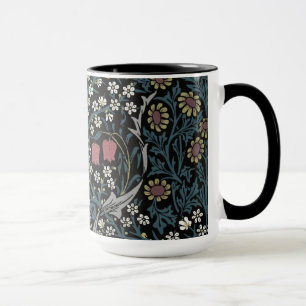William Morris Blackthorn Blommigt Art nouveau Mugg