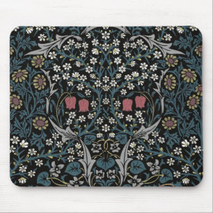 William Morris Blackthorn Blommigt Art nouveau Musmatta