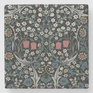 William Morris Blackthorn Blommigt Art nouveau Stenunderlägg