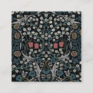 William Morris Blackthorn Fyrkantigt Visitkort