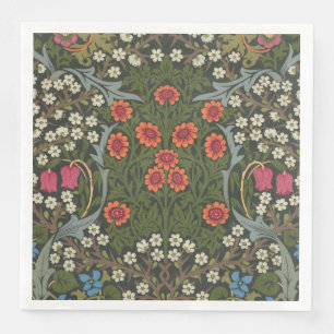 William Morris Blackthorn Garden Flower Classic Pappersservett