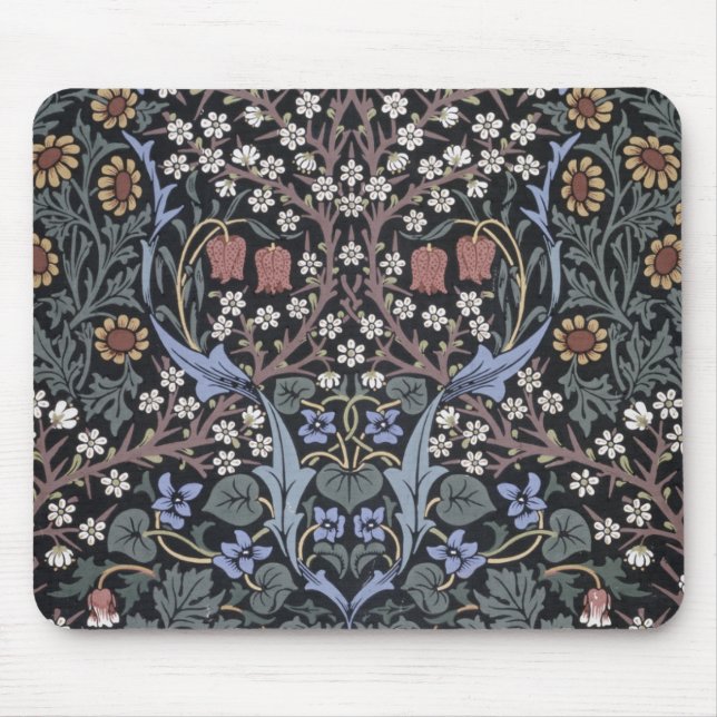 William Morris - Blackthorn Mönster Musmatta (Framsidan)
