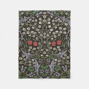 William Morris Blackthorn Tapestry Blommigt Fleecefilt