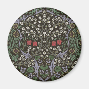 William Morris Blackthorn Tapestry Blommigt Magnet