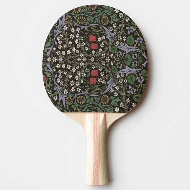 William Morris Blackthorn Tapestry Blommigt Pingisracket (Framsidan)