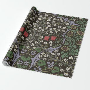 William Morris Blackthorn Tapestry Blommigt Presentpapper