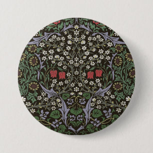 William Morris Blackthorn Tapet Blommig Knapp