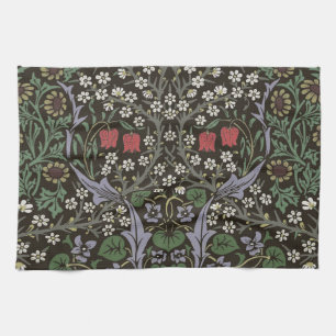 William Morris Blackthorn Tapet Blommig Kökshandduk