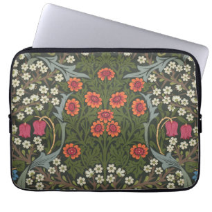 William Morris Blackthorn Trädgårdsblomma Klassike Laptop Fodral