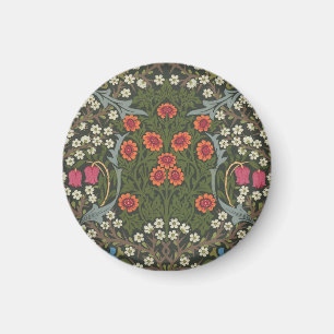 William Morris Blackthorn Trädgårdsblomma Klassike Magnet