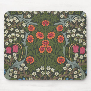 William Morris Blackthorn Trädgårdsblomma Klassike Musmatta