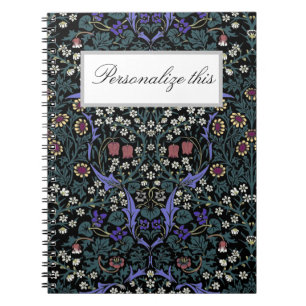 William Morris Blackthorn Victorian Personlig Anteckningsbok