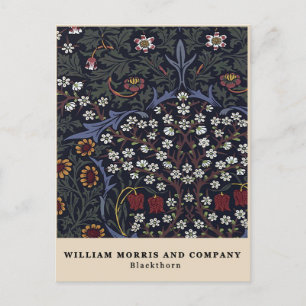 William Morris Blackthorn Vykort
