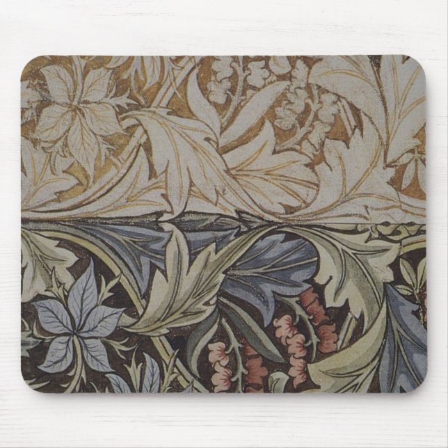 William Morris Blåklocka Botanisk Musmatta (Framsidan)