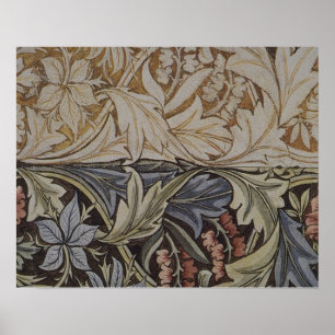 William Morris Blåklocka Botanisk Poster