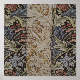 William Morris Blåklocka Botanisk Poster