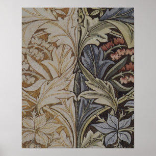 William Morris Blåklocka Botanisk Poster