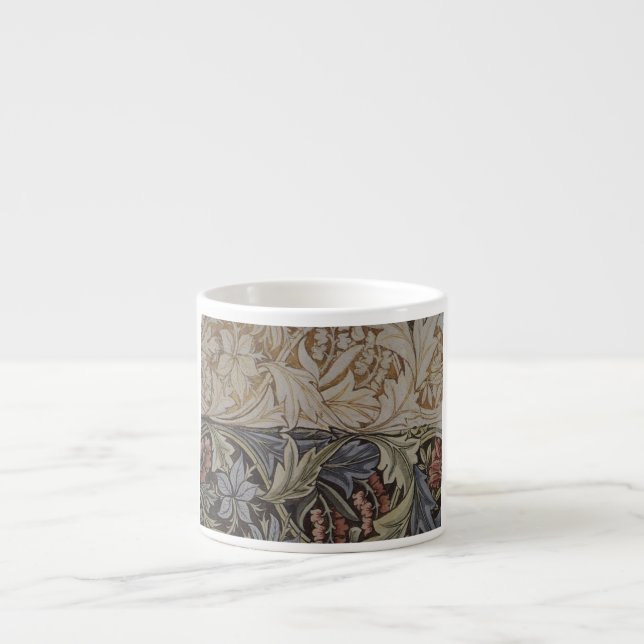 William Morris Blåklocka Tapet Botanisk Klassiker Espressomugg (Framsidan)