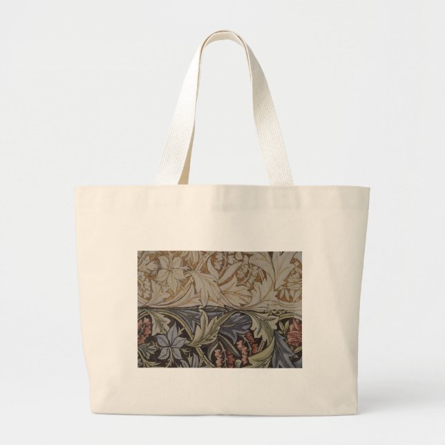 William Morris Blåklocka Tapet Botanisk Klassiker Jumbo Tygkasse (Framsidan)