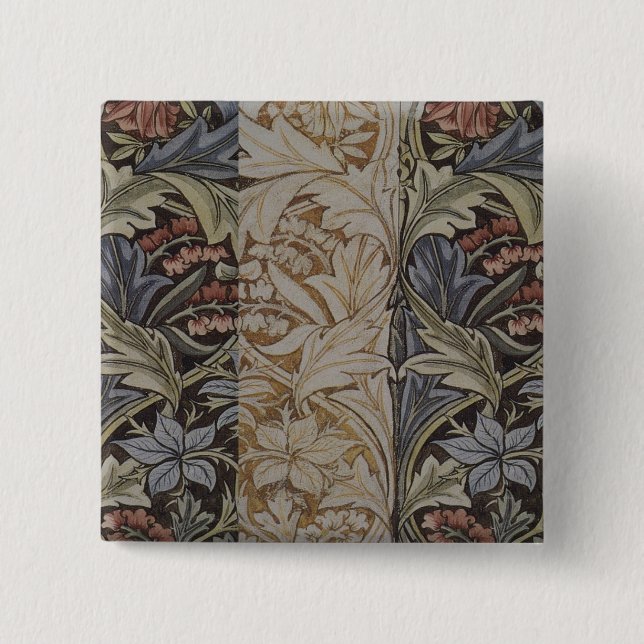 William Morris Blåklocka Tapet Botanisk Klassiker Knapp (Framsida)