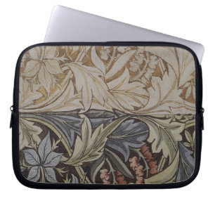 William Morris Blåklocka Tapet Botanisk Klassiker Laptop Fodral