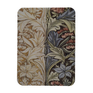 William Morris Blåklocka Tapet Botanisk Klassiker Magnet