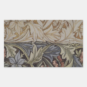 William Morris Blåklocka Tapet Botanisk Klassiker Rektangulärt Klistermärke