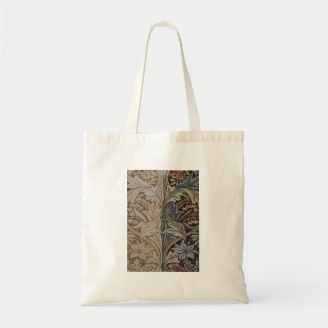 William Morris Blåklocka Tapet Botanisk Klassiker Tygkasse (Framsidan)