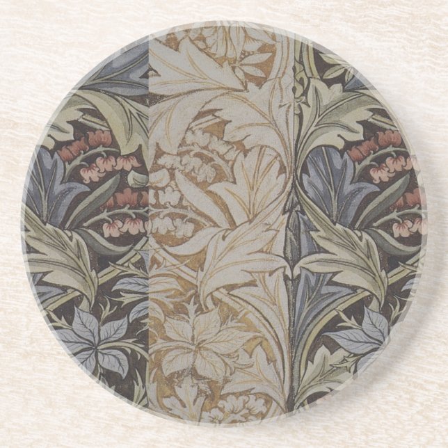 William Morris Blåklocka Tapet Botanisk Klassiker Underlägg (Framsidan)