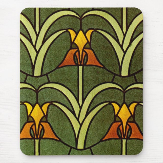 William Morris blom- design - Mousepad Musmatta (Framsidan)