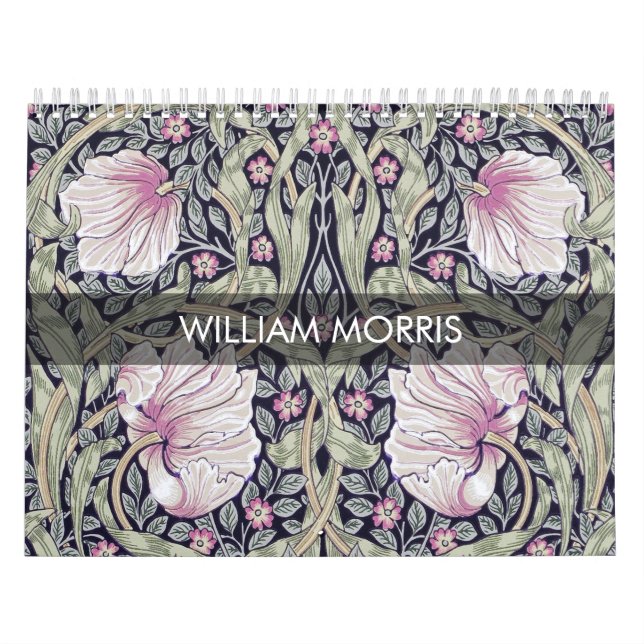 William Morris Blommig Design Kalender (Omslag)