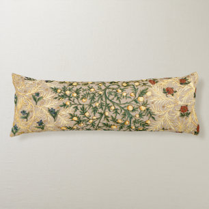 William Morris Blommig Frukt Trädgård Blomma Klass Kroppskudde