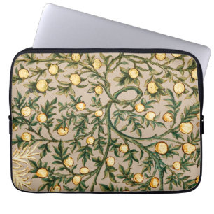 William Morris Blommig Frukt Trädgård Blomma Klass Laptop Fodral