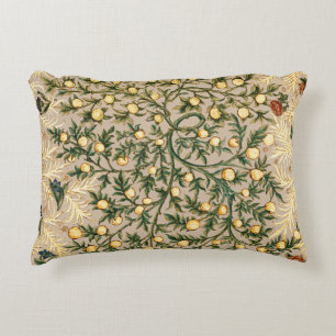 William Morris Blommig Frukt Trädgård Blomma Klass Prydnadskudde